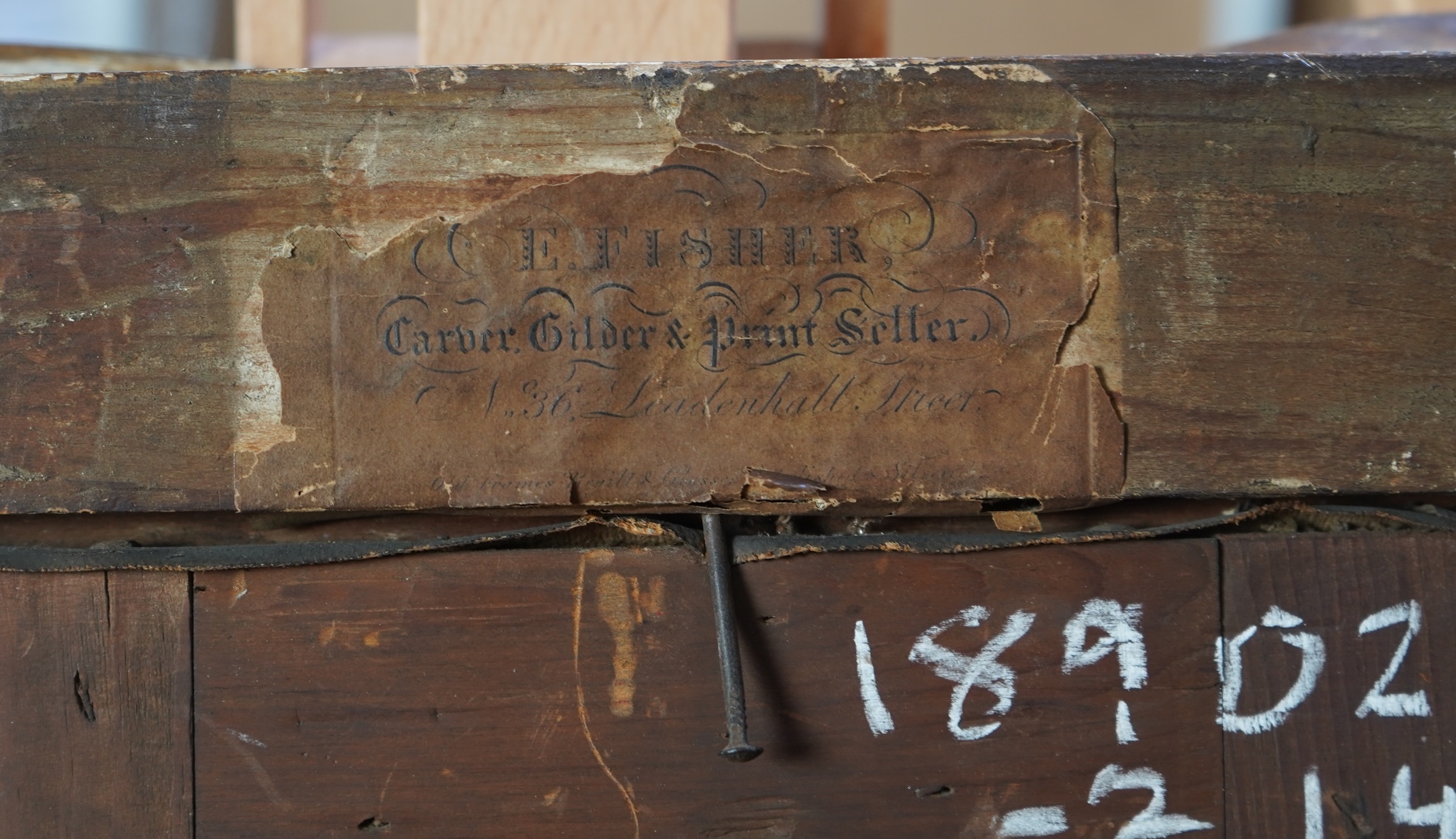 Dutch school, late 18th century, A profile portrait of a bearded gentleman